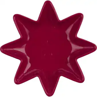 Albert Heijn AH Excellent Schaaltje ster rood 18cm aanbieding
