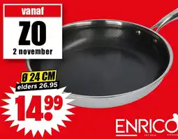 Dirk Enrico RVS professionele hexagon pannen aanbieding