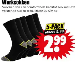 Dirk Werksokken aanbieding