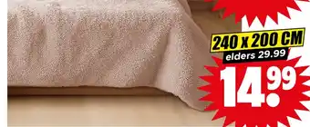 Dirk Teddy dekbedovertrek aanbieding