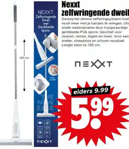 Dirk Nexxt zelfwringende dweil aanbieding