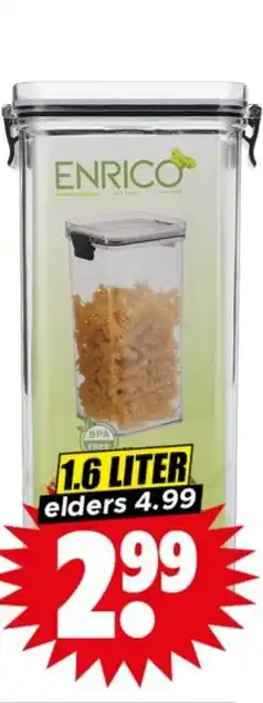 Dirk Enrico bewaarbus aanbieding