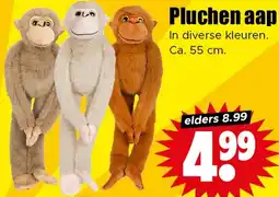 Dirk Pluchen aap aanbieding