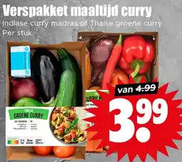 Dirk Verspakket maaltijd curry aanbieding