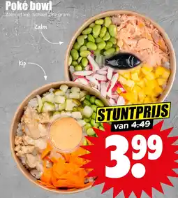 Dirk Poké bowl aanbieding