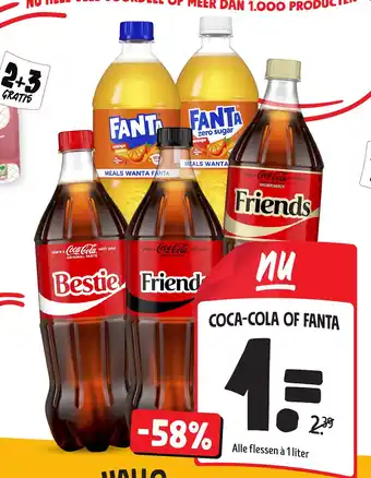 Coca-cola of fanta