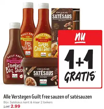 Jumbo Alle Verstegen Guilt free sauzen of satésauzen aanbieding