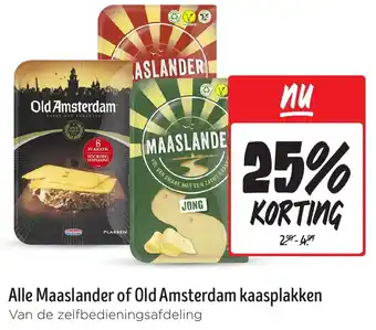 Jumbo Alle Maaslander of Old Amsterdam kaasplakken aanbieding