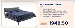 TotaalBED BOXSPRING OSTLAND aanbieding