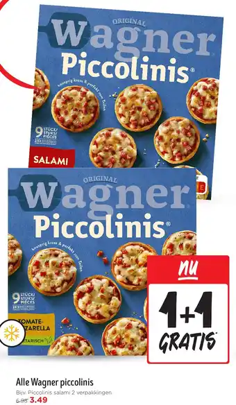 Jumbo Alle Wagner piccolinis aanbieding