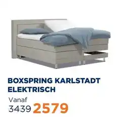 TotaalBED Boxspring Karlstadt elektrisch aanbieding
