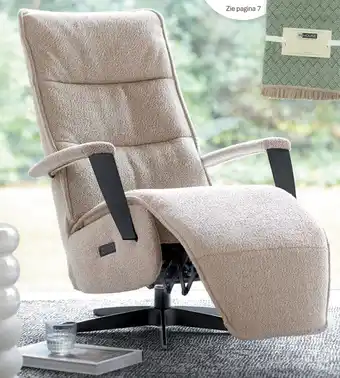 IN.HOUSE Relaxfauteuil Dalero aanbieding