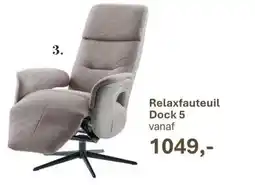 IN.HOUSE Relaxfauteuil Dock 5 aanbieding