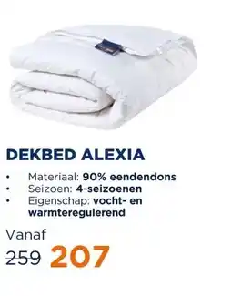 TotaalBED Dekbed Alexia 90% dons | 140 x 200 cm | 4-seizoenen aanbieding