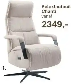 IN.HOUSE Relaxfauteuil Chanti aanbieding
