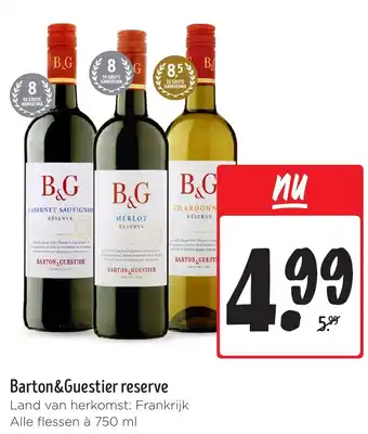 Jumbo Barton&Guestier reserve aanbieding
