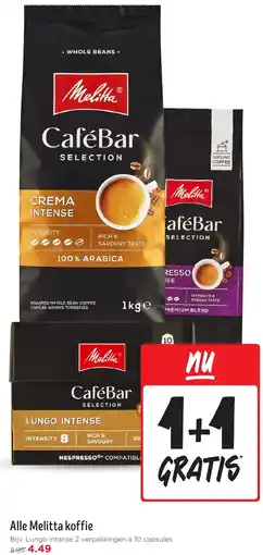 Jumbo Alle Melitta koffie aanbieding