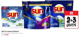Jumbo Alle Sun vaatwastabletten aanbieding
