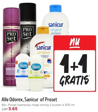 Jumbo Alle Odorex, Sanicur of Proset aanbieding