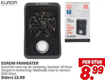 Dekamarkt Eurom fanheater aanbieding