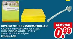 Dekamarkt Diverse schoonmaakartikelen aanbieding