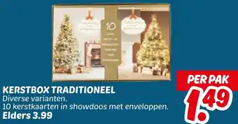 Dekamarkt Kerstbox traditioneel aanbieding