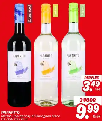 Dekamarkt Paparito aanbieding