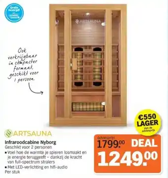 Albert Heijn Infraroodcabine Nyborg aanbieding