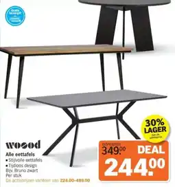 Albert Heijn Wood Alle eettafels aanbieding