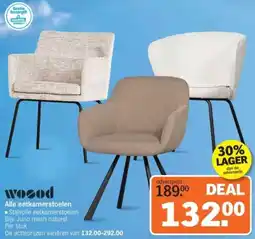 Albert Heijn Woood Alle eetkamerstoelen aanbieding