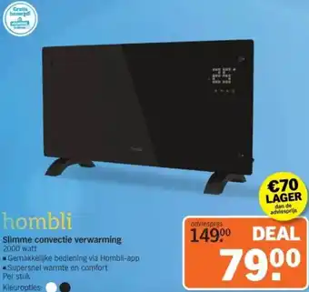 Albert Heijn Hombli Slimme convectie verwarming aanbieding