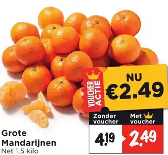 Vomar Voordeelmarkt Grote Mandarijnen aanbieding