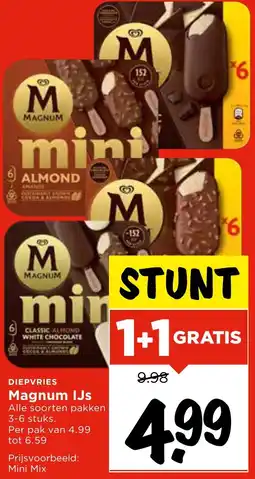 Vomar Voordeelmarkt Magnum IJs aanbieding