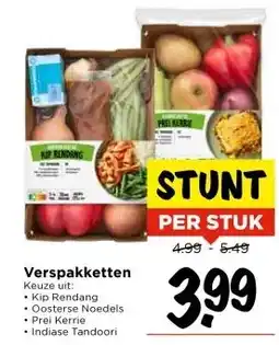 Vomar Voordeelmarkt Verspakketten aanbieding