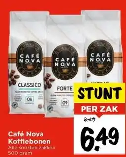 Vomar Voordeelmarkt Café Nova Koffiebonen aanbieding