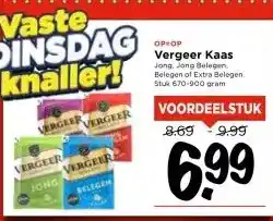 Vomar Voordeelmarkt Vergeer Kaas aanbieding