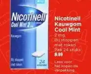 Vomar Voordeelmarkt Nicotinell Kauwgom Cool Mint aanbieding