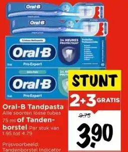 Vomar Voordeelmarkt Oral-B Tandpasta of Tanden- borstel aanbieding