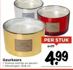 Vomar Voordeelmarkt Geurkaars aanbieding