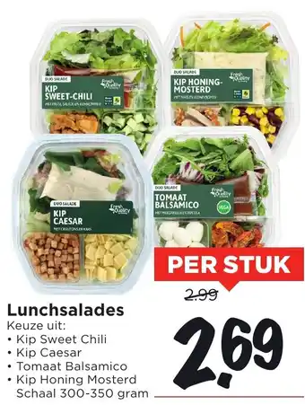 Vomar Voordeelmarkt Lunchsalades aanbieding