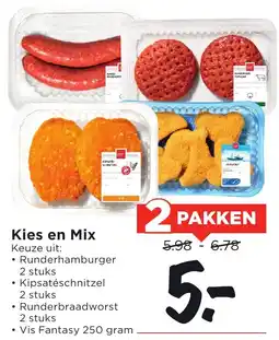 Vomar Voordeelmarkt Kies en Mix aanbieding
