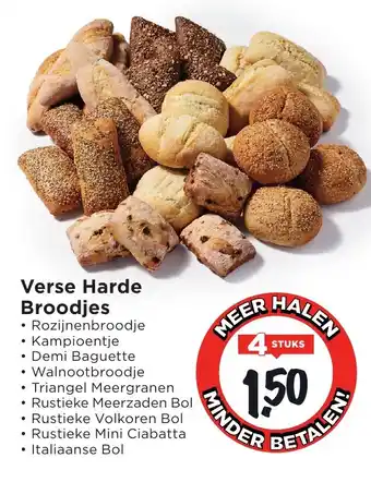 Vomar Voordeelmarkt Verse Harde Broodjes aanbieding