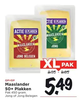 Vomar Voordeelmarkt Maaslander 50+ Plakken aanbieding