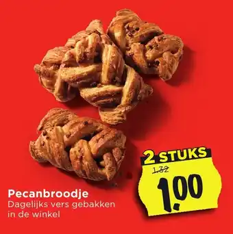 Vomar Voordeelmarkt Pecanbroodje aanbieding