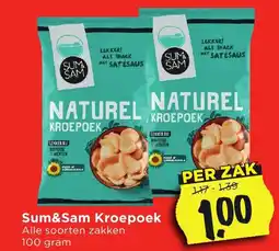 Vomar Voordeelmarkt Sum&Sam Kroepoek aanbieding