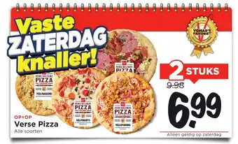 Vomar Voordeelmarkt Verse Pizza aanbieding