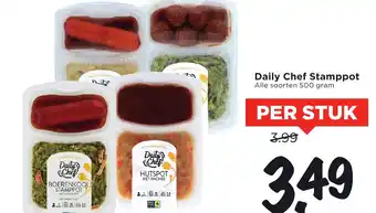 Vomar Voordeelmarkt Daily Chef Stamppot aanbieding