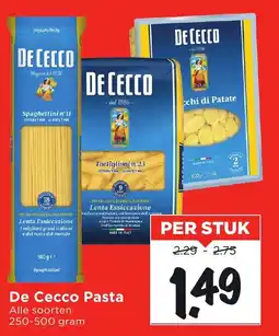 Vomar Voordeelmarkt De Cecco Pasta aanbieding