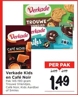 Vomar Voordeelmarkt Verkade Kids en Café Noir aanbieding