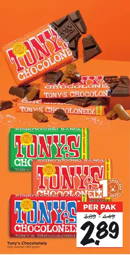 Vomar Voordeelmarkt Tony's Chocolonely aanbieding